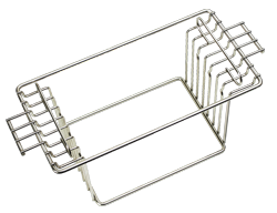 chrome plated basket for ultrasonic cleaner